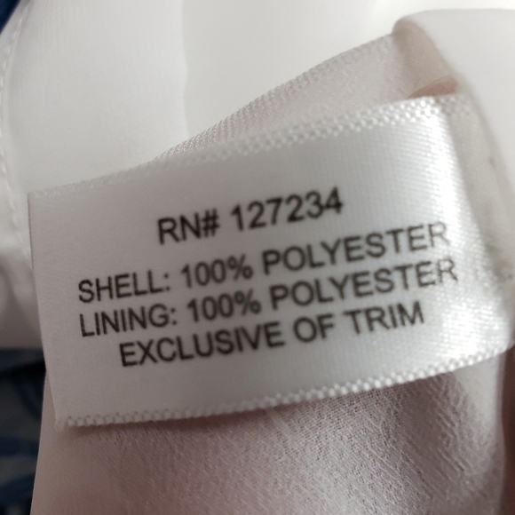 BOSTON PROPER Paisley Print High Low Skirt Size 0 - Picture 4 of 5